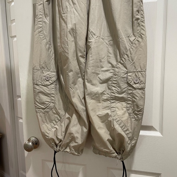 Vintage In-Zoo Bungee Cargo Parachute Pants Size XL. Like new Khaki - Picture 7 of 8
